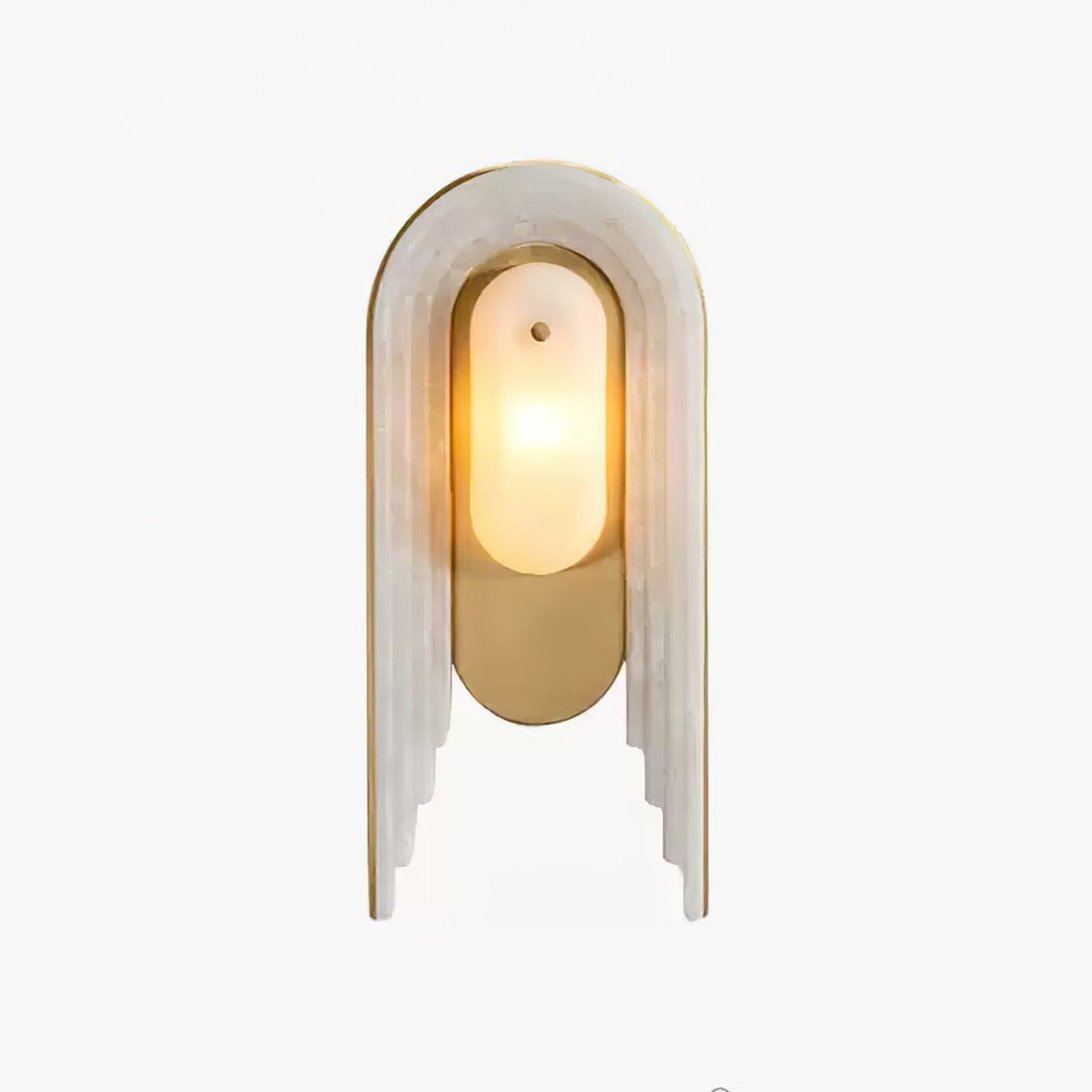Sytalion Arch Alabaster Wall Light