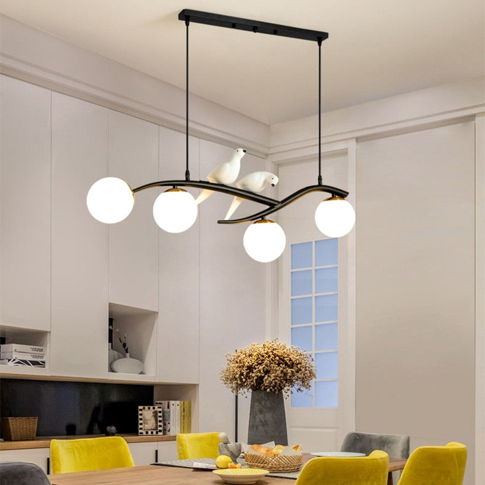 Farosom Mondern Bird Pendant Light, 2 Colour