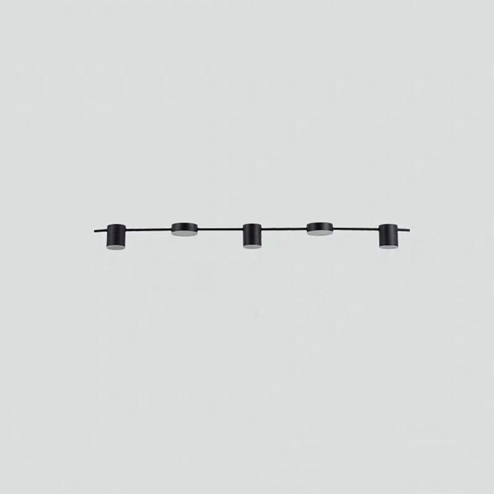 Melorot Minimalist Multi Metal Pendant Light, Black/Gold