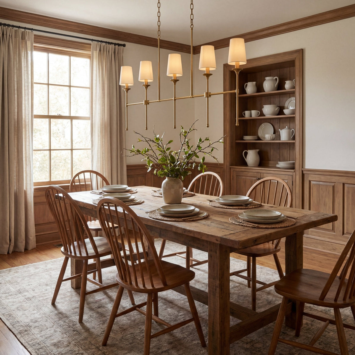 Noruine Row Linear Chandelier