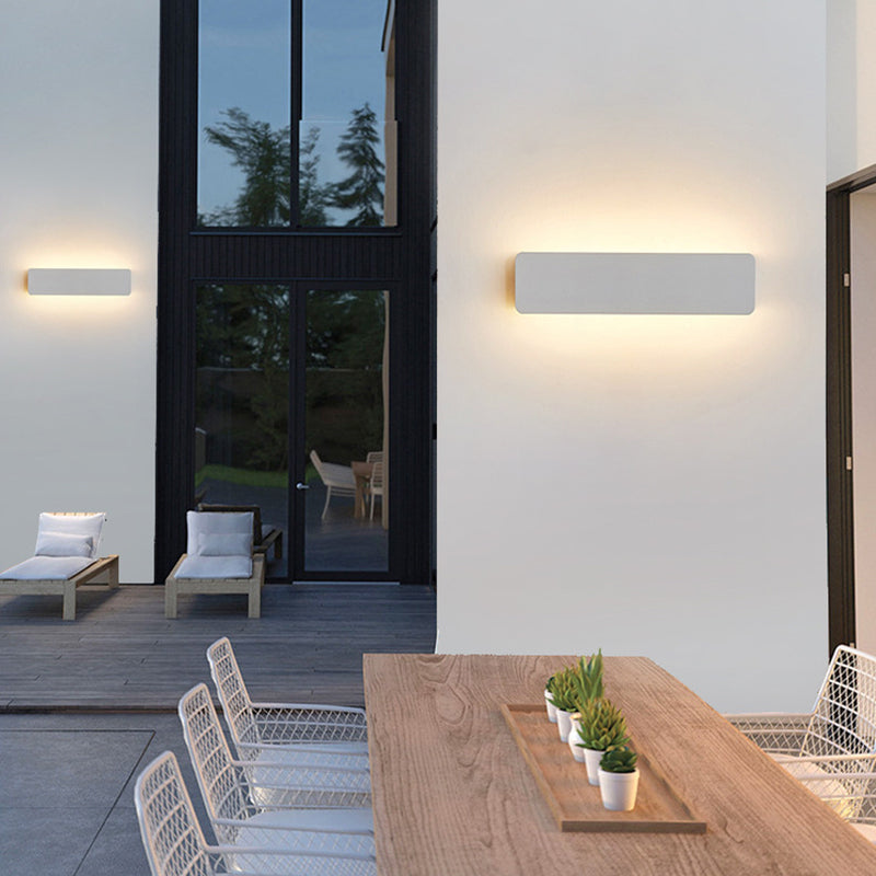 Nekugir LED Metal Indoor Wall Lamp Rotatable, White