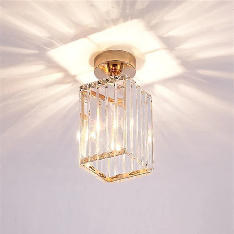 Cerin Modern /Crystal Ceiling Light, 3 Colors-Relic Pieces