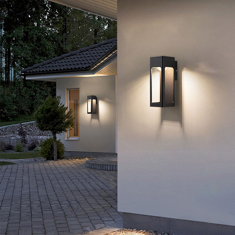 Teniq Modern Waterproof Minimalist Geometric Outdoor Wall Light-Relic Pieces