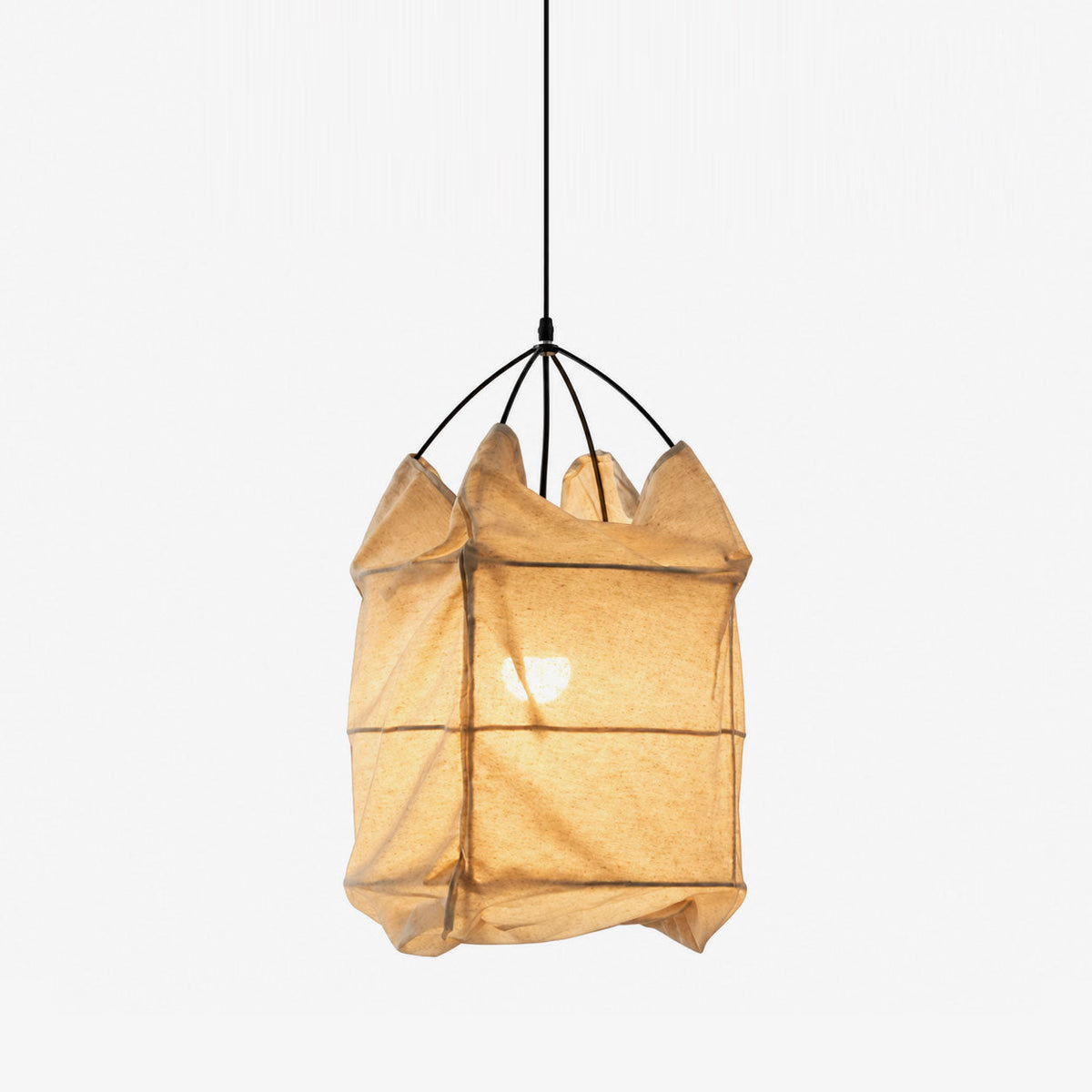 Southvale Fabric Cage Pendant Lamp