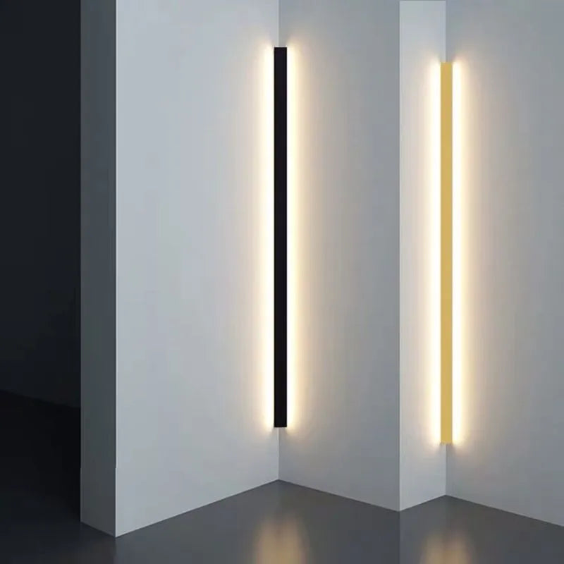 Arveno Wall Lamp Minimalist Linear Gold/Black/White-Relic Pieces