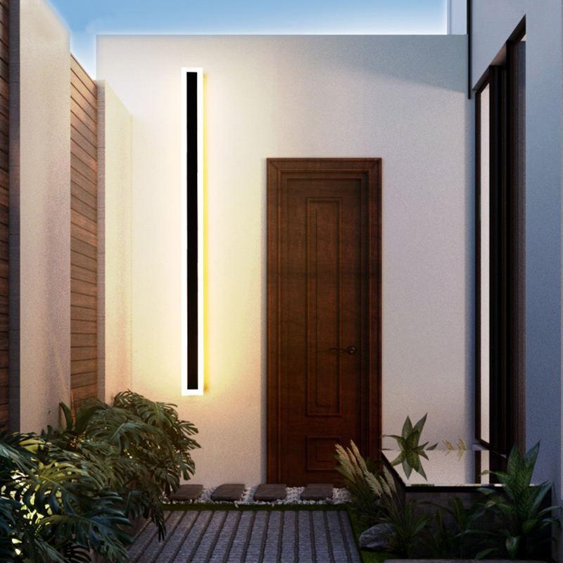 Virex Linear Outdoor Wall Lamp-Relic Pieces