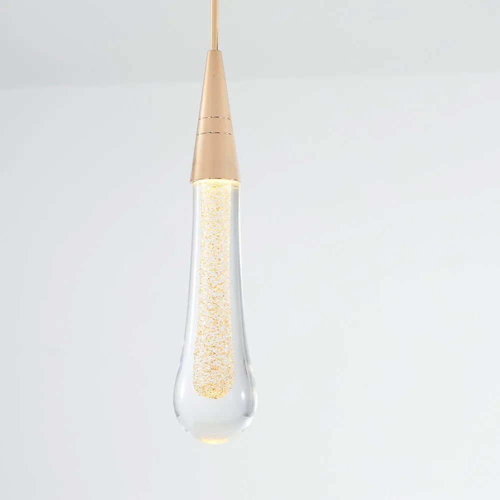 Orlith Pendant Light Gold Crystal-Relic Pieces