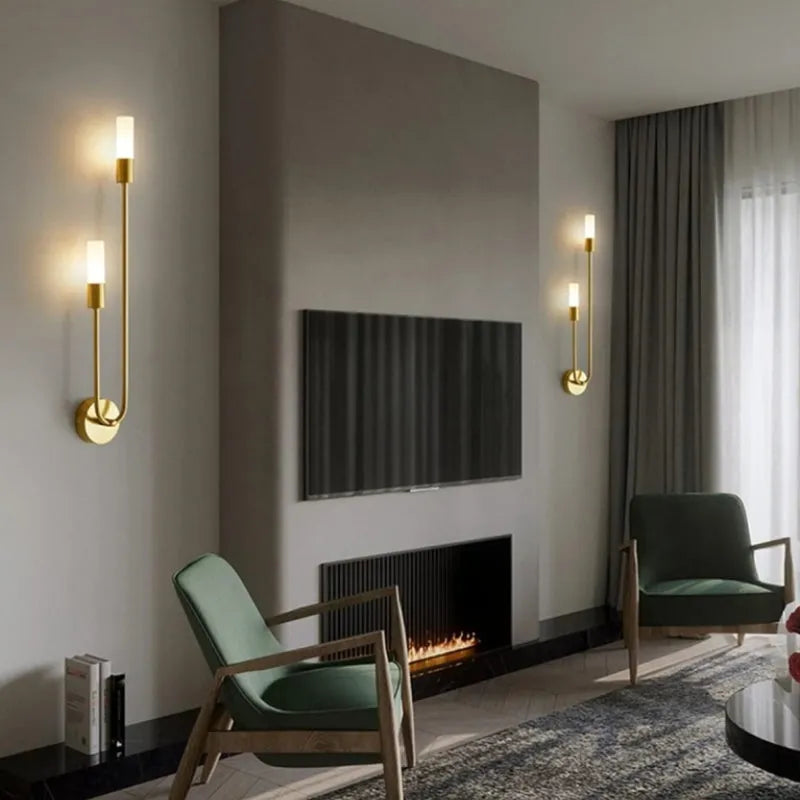 Nexor Modern Wall Sconce for Bedeside Gold 2 PCS-Relic Pieces