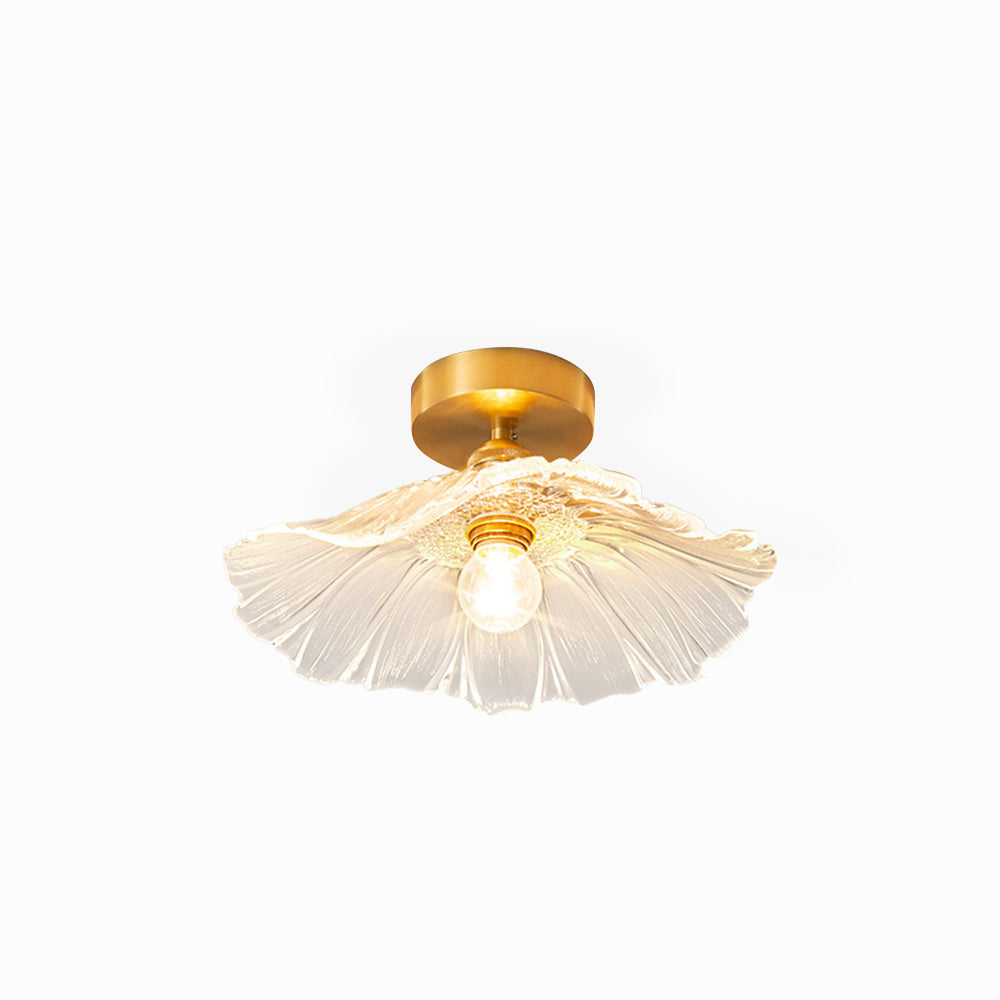 Lavor Flower Glass Ceiling/Pendant Light-Relic Pieces