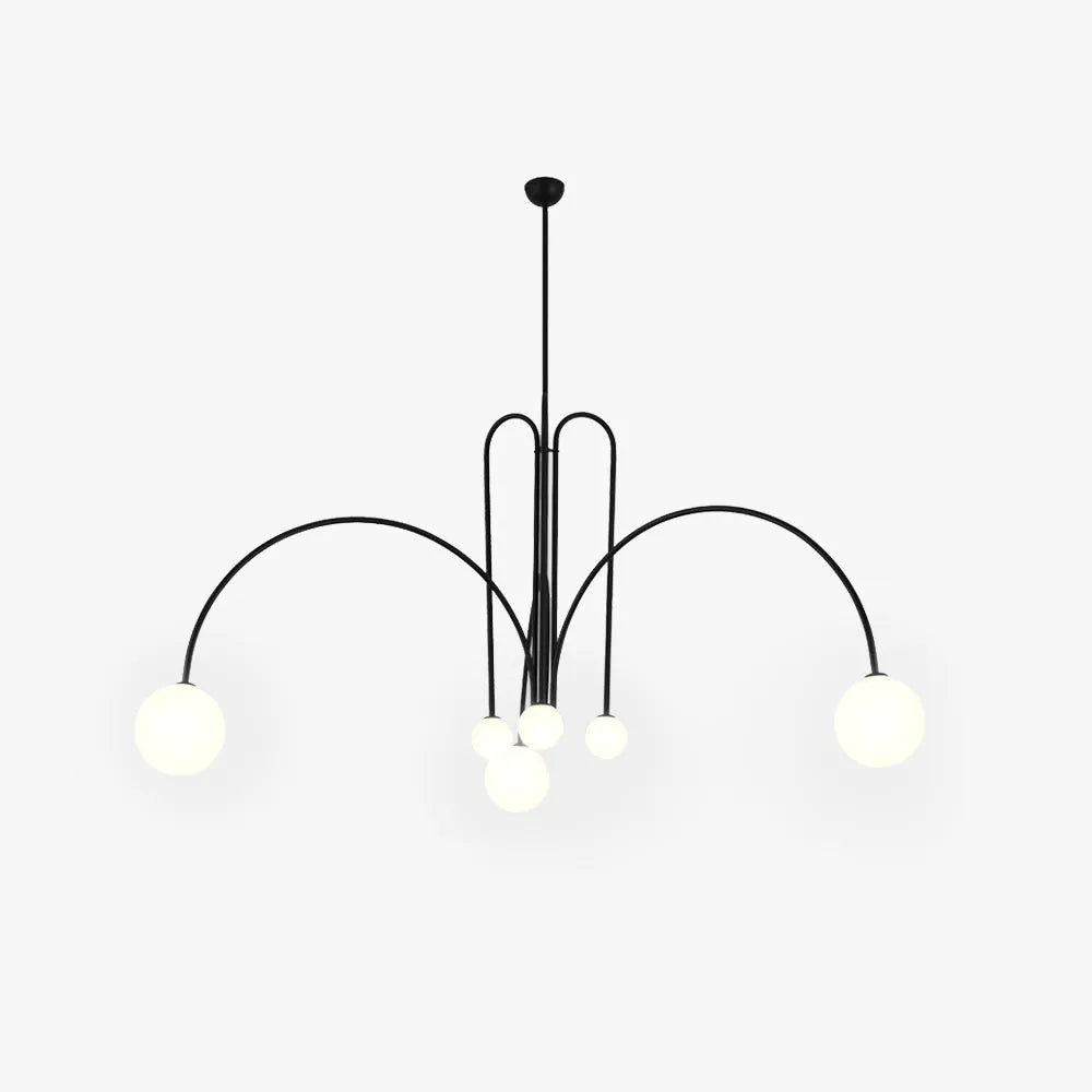 Arvyn Pendant Light Double Layer Glass Bubble-Relic Pieces