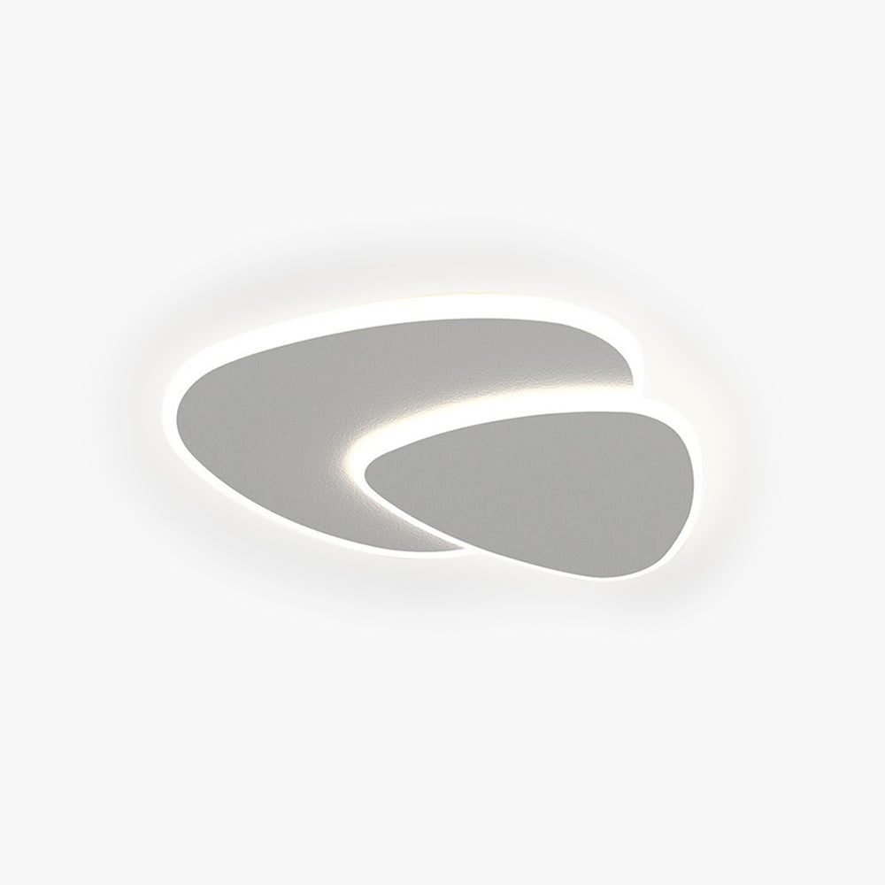 Corvian Ceiling Light White Geometric LED-Relic Pieces