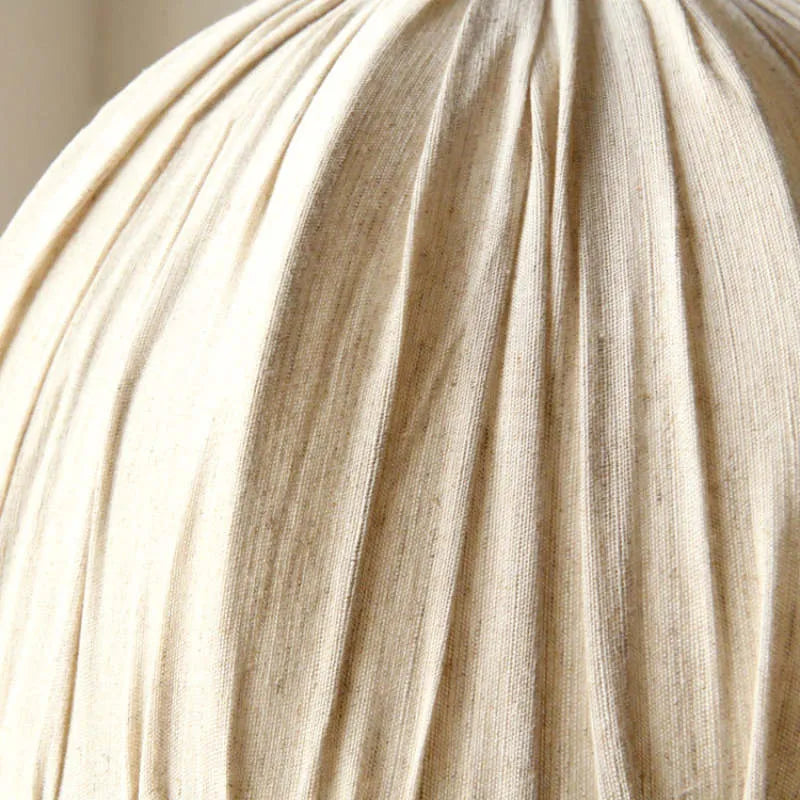 Teo Vintage Pendant Light Beige, Fabric-Relic Pieces