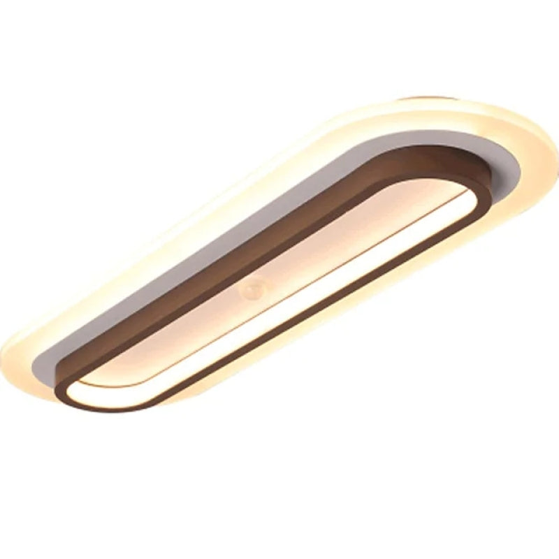 Lenatut Modern Linear Metal/ Ceiling Light