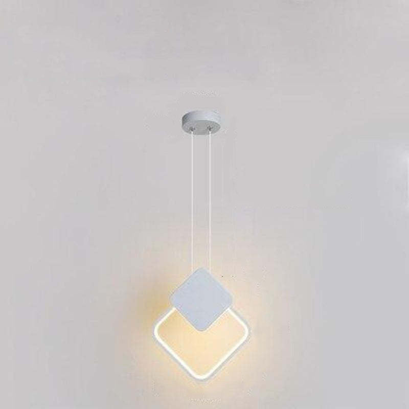 Kori Modern LED Pendant Light Black/White Living Room-Relic Pieces