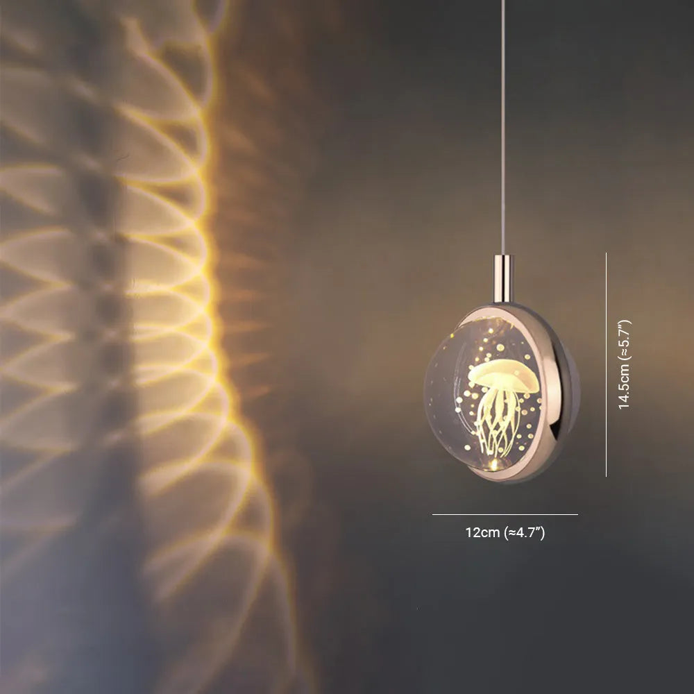Jutisid Morden Spherical Metal Pendant Light, Gold