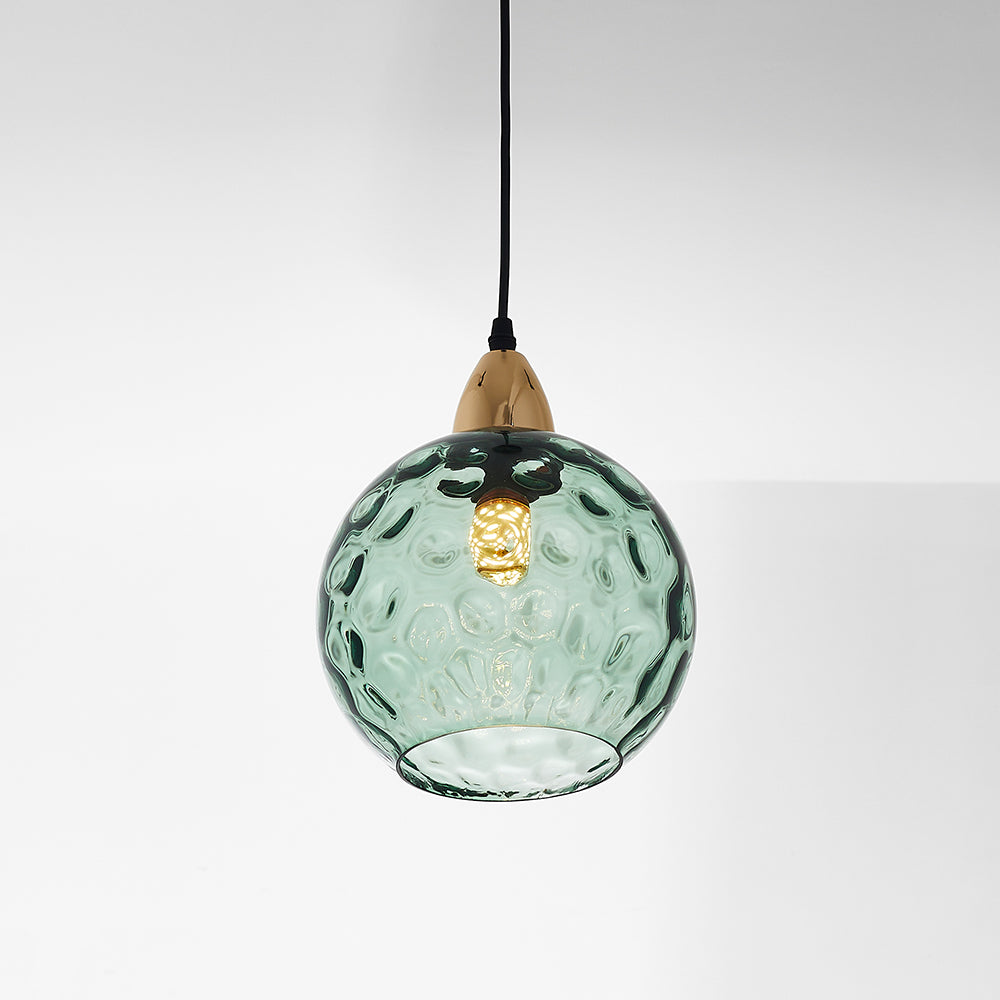 Avo Ripple Glass Pendant Lights-Relic Pieces