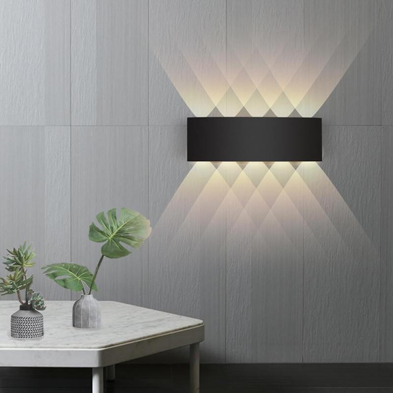 Nirex Wall Lamp Modern Rectangular Outdoor Water-wave-Relic Pieces