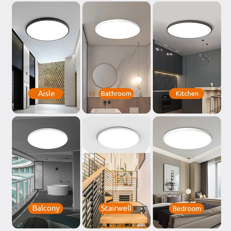 Renix Round Bathroom Led Ceiling Light-Relic Pieces