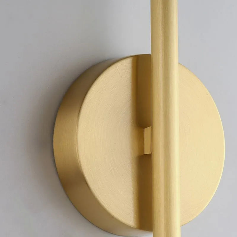 Dorina Wall Lamp Modern Linear &Silica Gel Gold-Relic Pieces