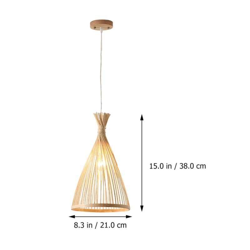 Cuditut Pendant Light Rattan Modern, Hand-woven, Hotels
