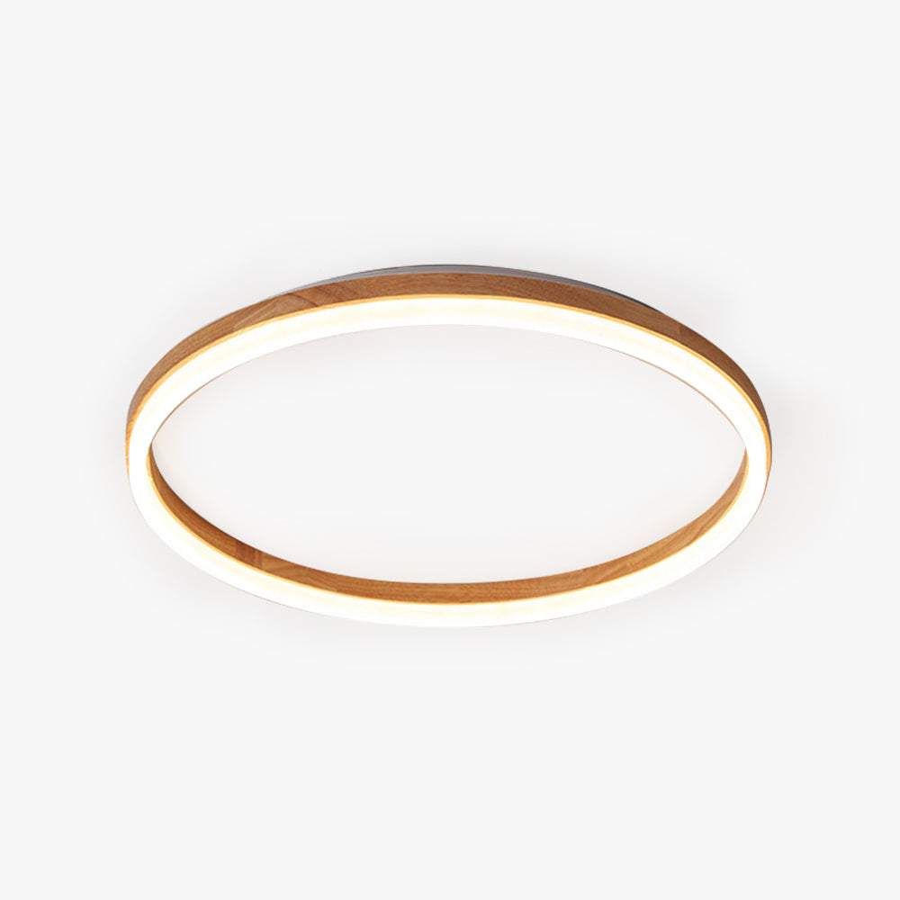 Solenor Ceiling Light Flush Mount Wood-Relic Pieces