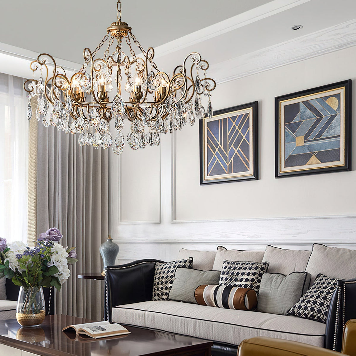Selinine Crystal Chandelier