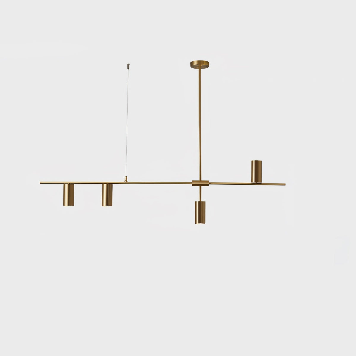 Oriarella Chandelier Brass Linear Cassandra Elegant
