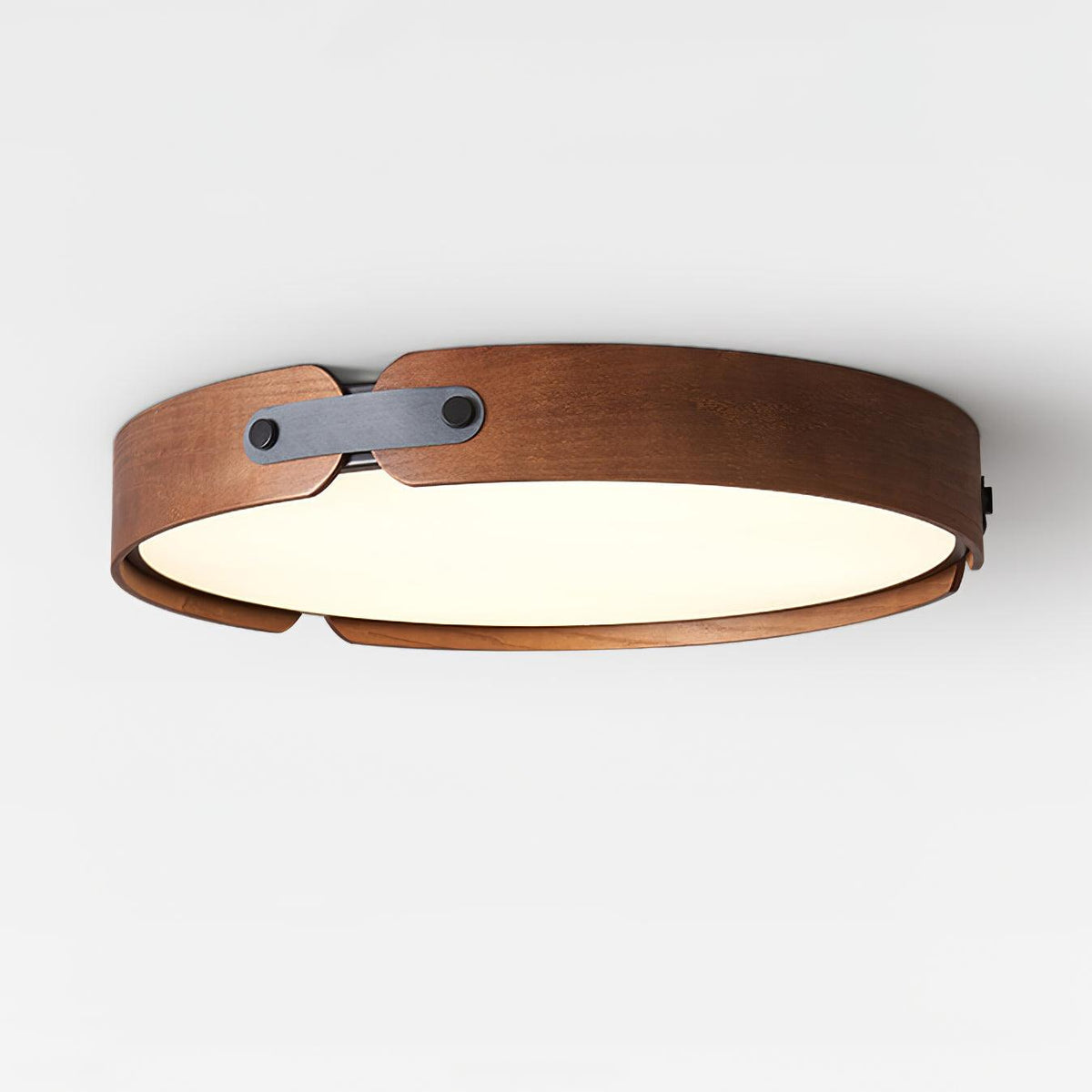 Rosestead Wood Flush Mount Ceiling Light