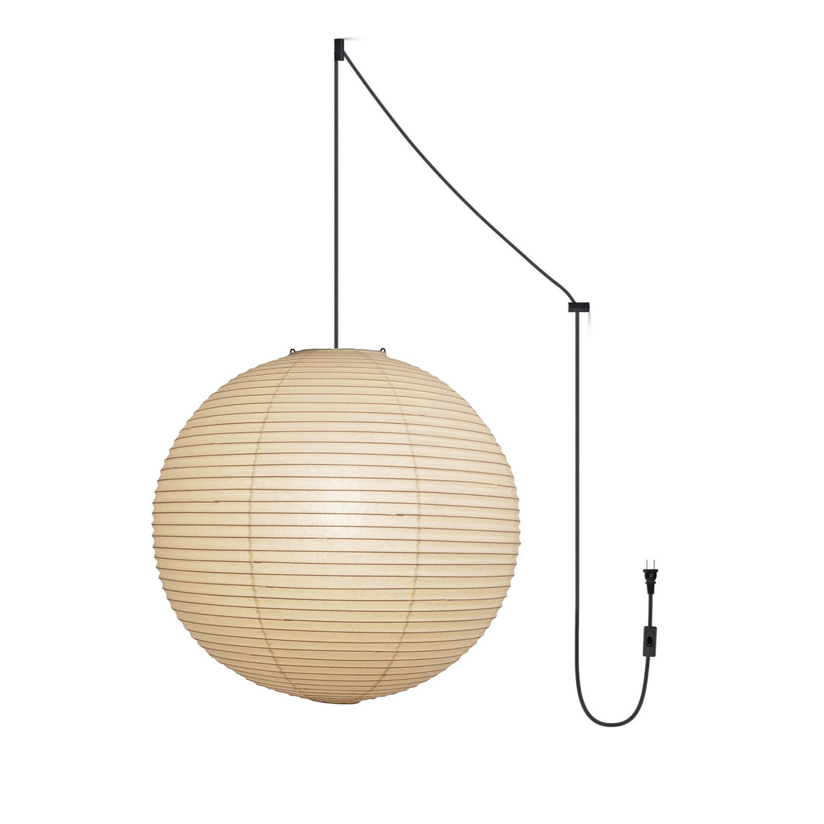 Rotolem Pendant Swag Light Mulberry Silk