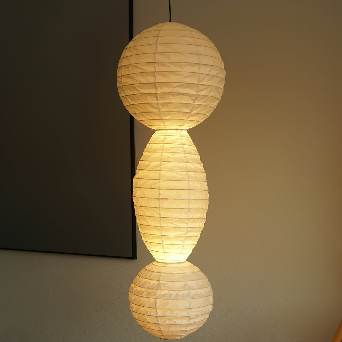 Cagotum Pendant Light Paper Lantern Wabi-sabi