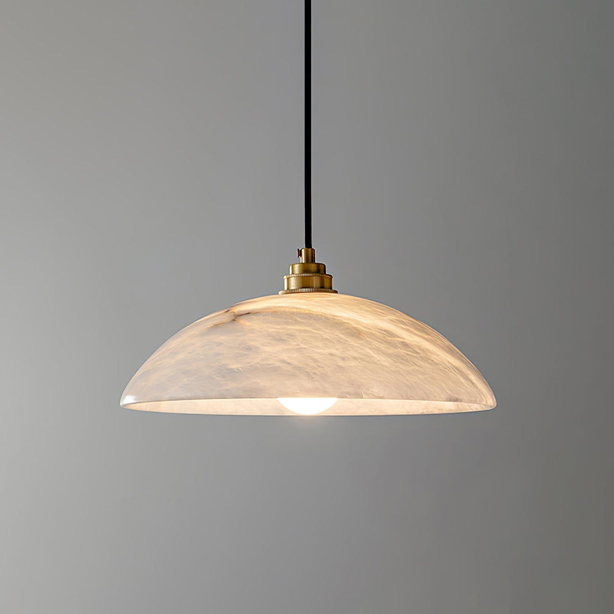 Westmere Alabaster Dome Pendant Light