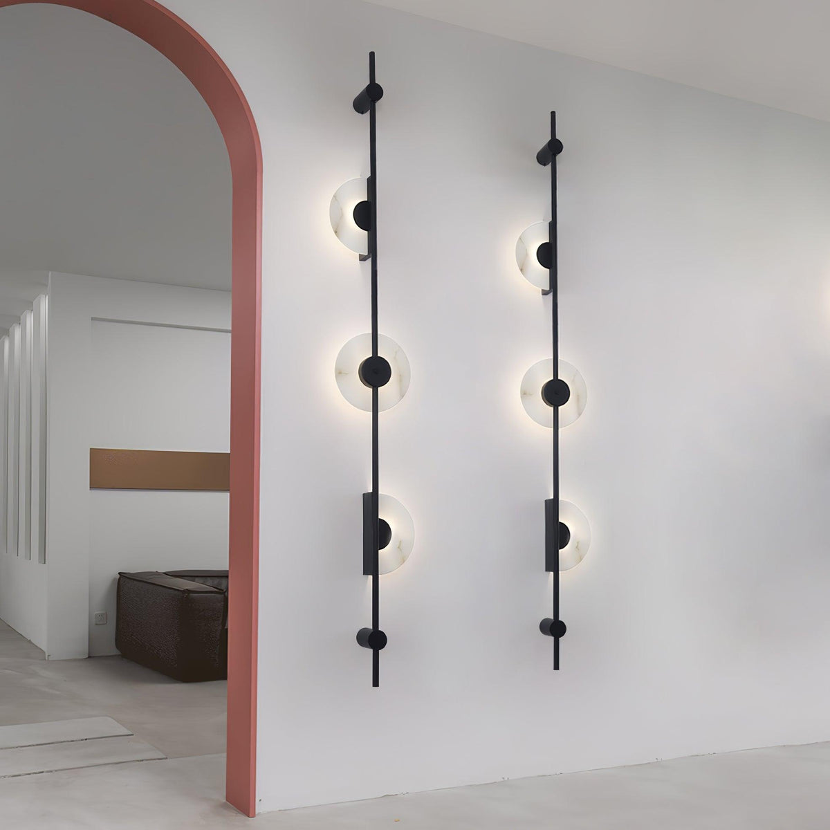 Albarina Alabaster Plug Wall Light