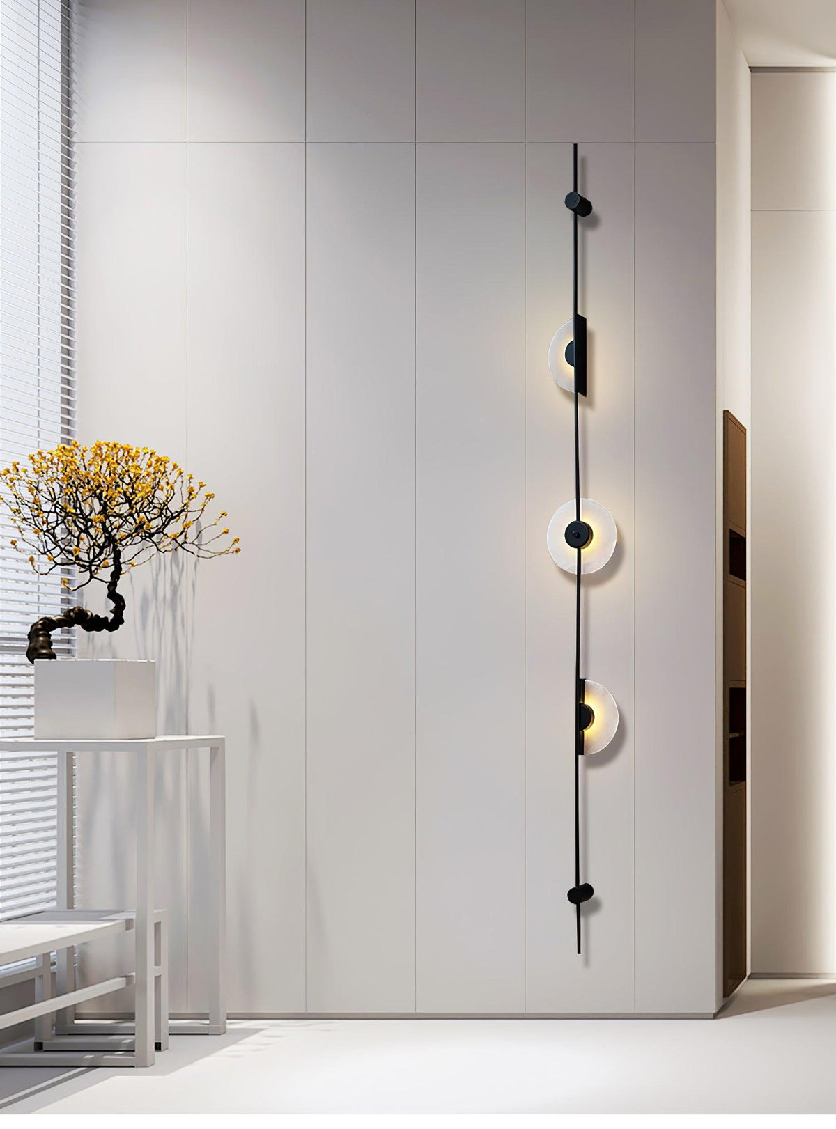 Albarina Alabaster Plug Wall Light