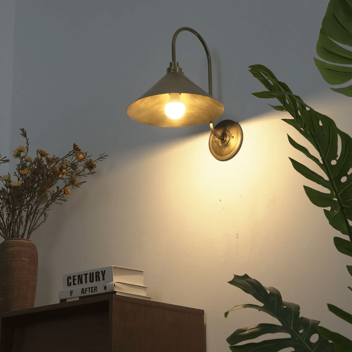 Brelan Cone Wall Light