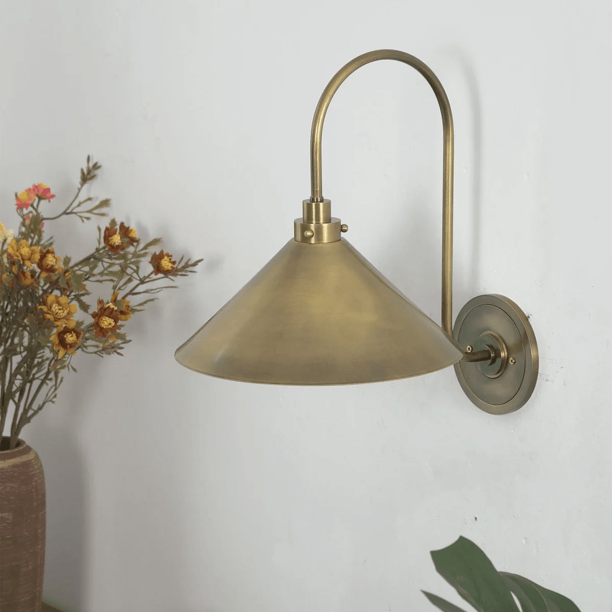 Brelan Cone Wall Light