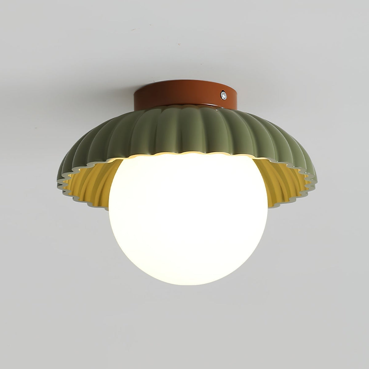 Tegatik Glow Flush Mount Ceiling Light
