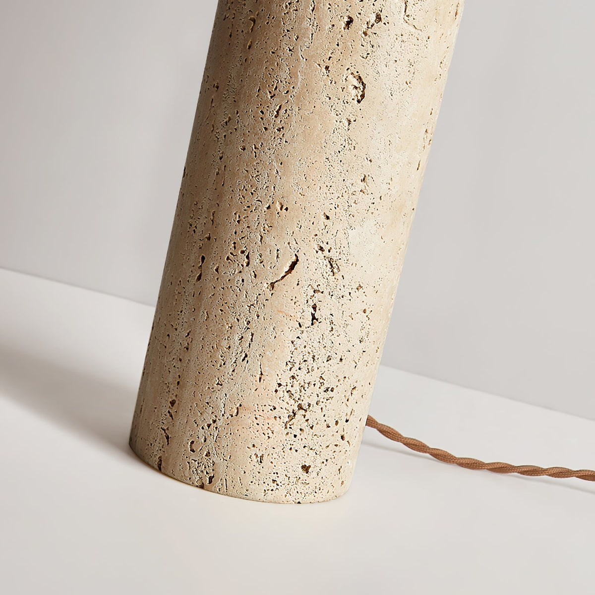 Tion Travertine Table Lamp