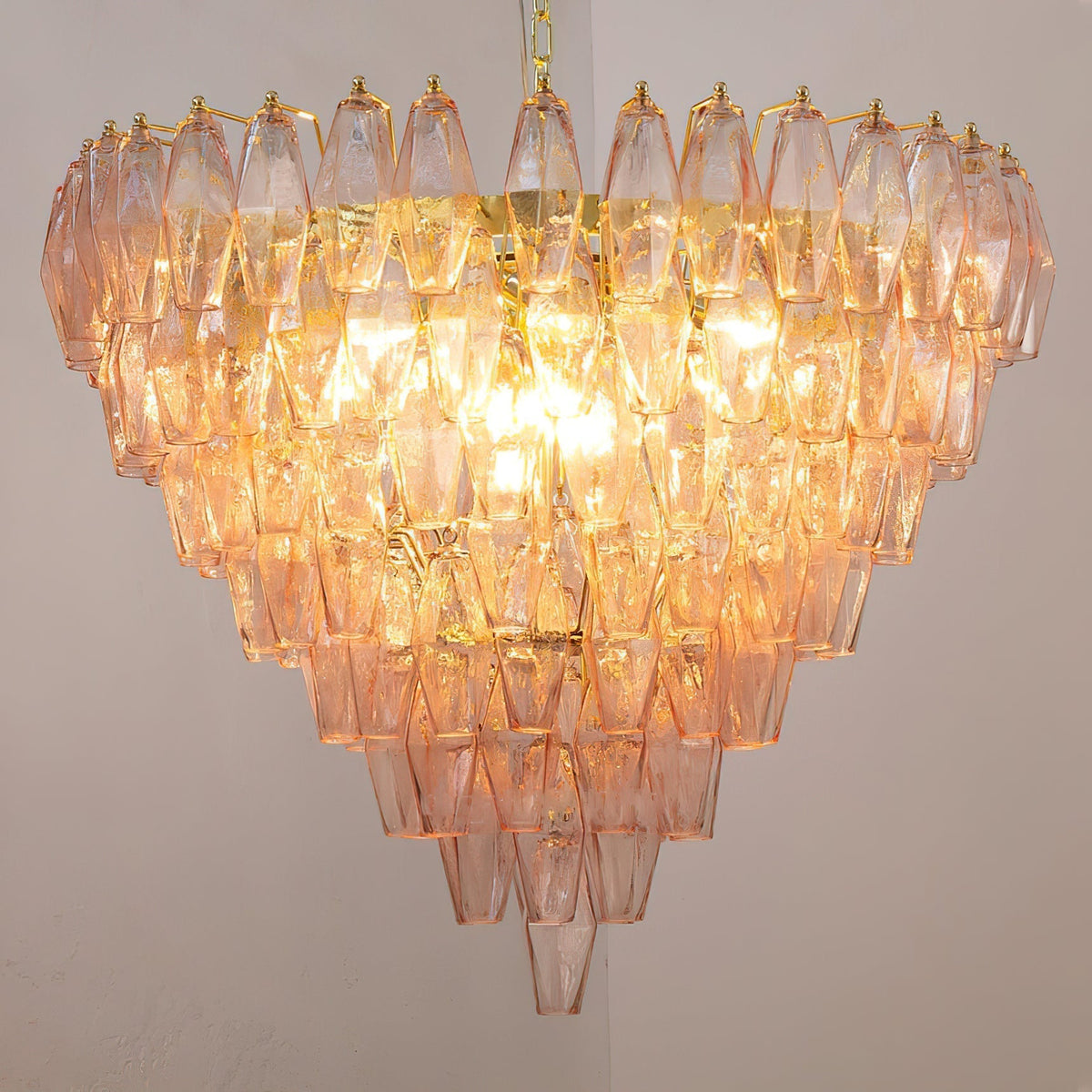 Rosalique Glass Chandelier