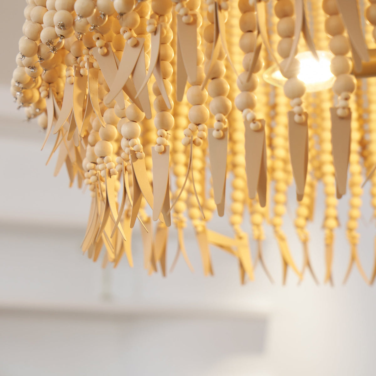 Fisivok Chandelier Wood and Coconut beads