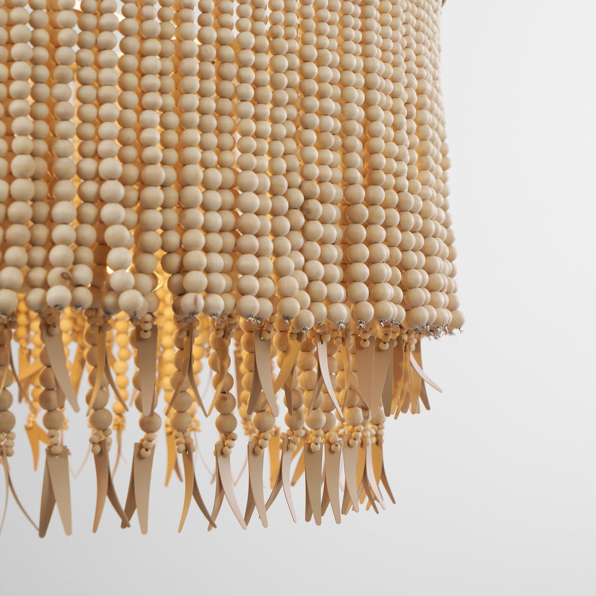 Fisivok Chandelier Wood and Coconut beads