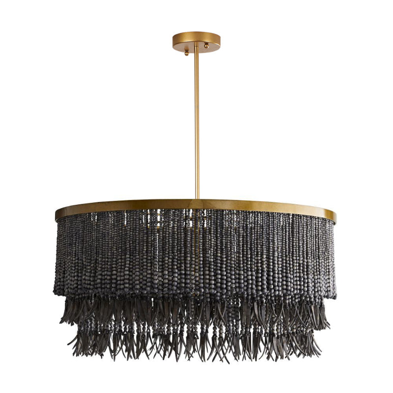 Fisivok Chandelier Wood and Coconut beads