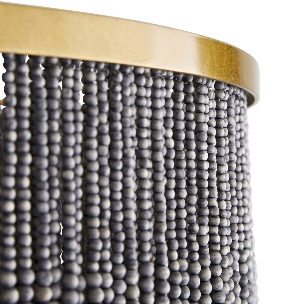 Fisivok Chandelier Wood and Coconut beads