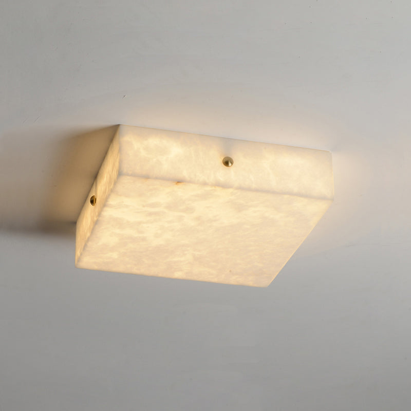 Rauduvys Modern Minimalist Alabaster Ceiling Light
