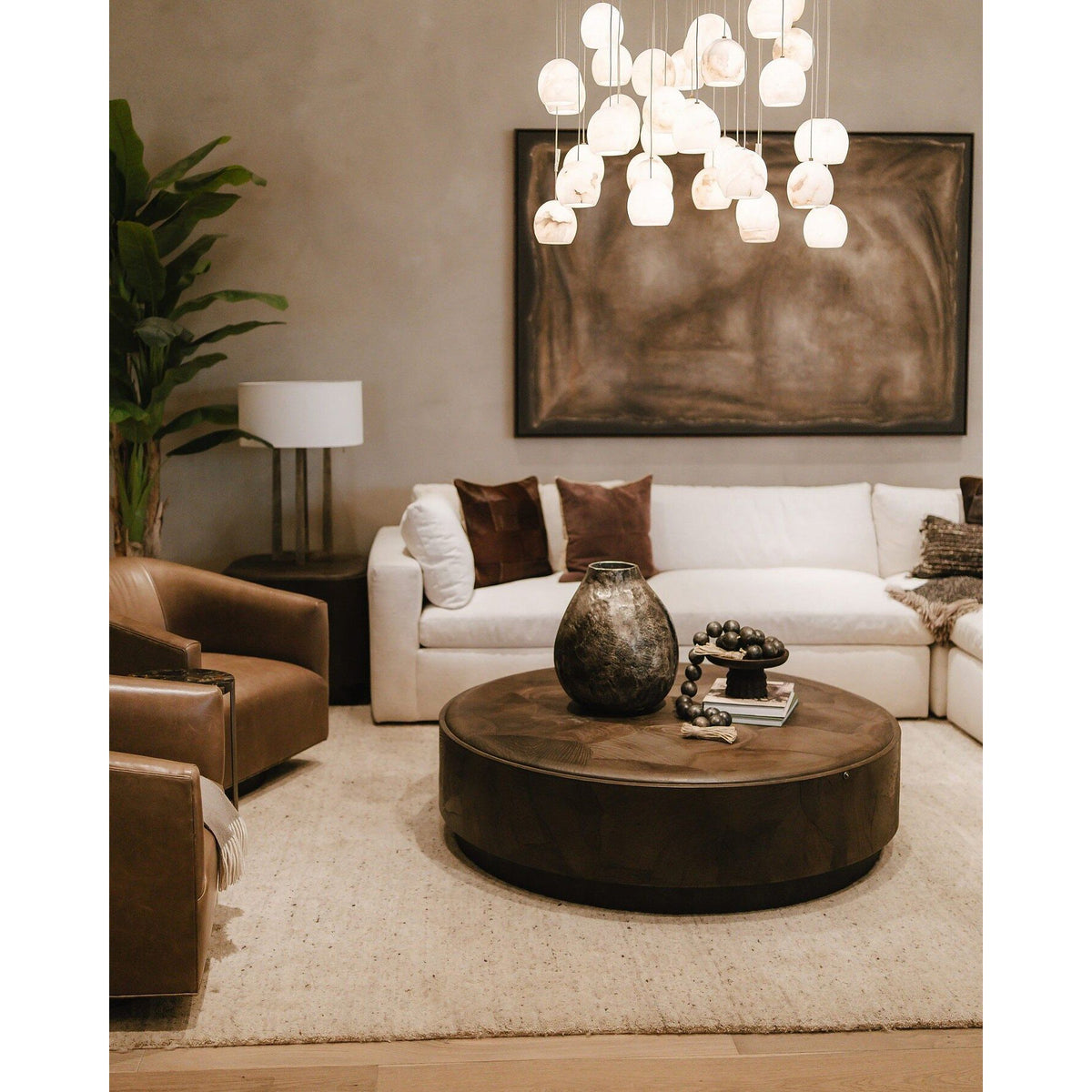 Lumaire Alabaster Chandelier