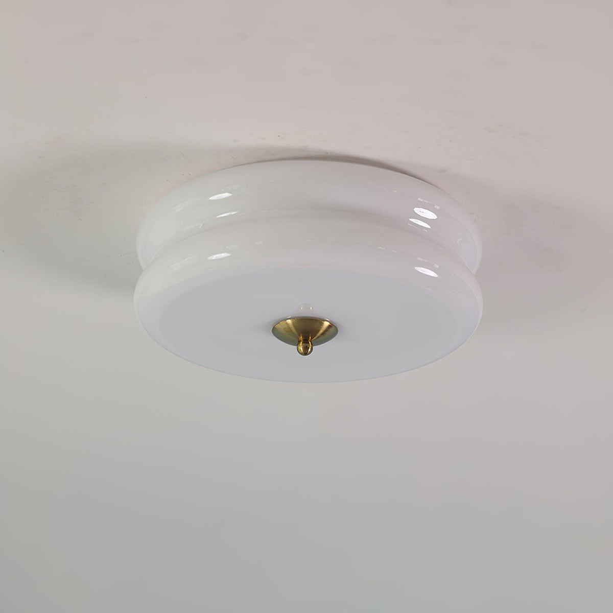 Velacrest Glass Flush Mount Ceiling Light