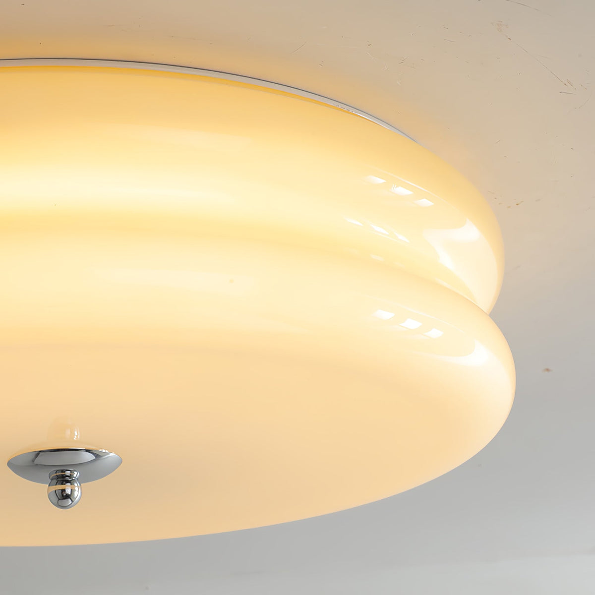 Velacrest Glass Flush Mount Ceiling Light