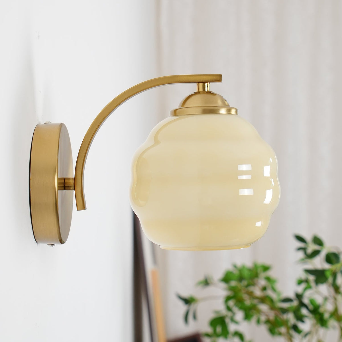 Oakford Glass Indoor Wall Light