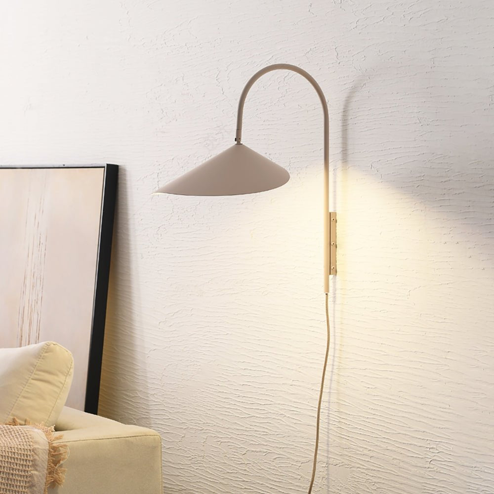 Alocasia Arc Plug-in Wall Lamp