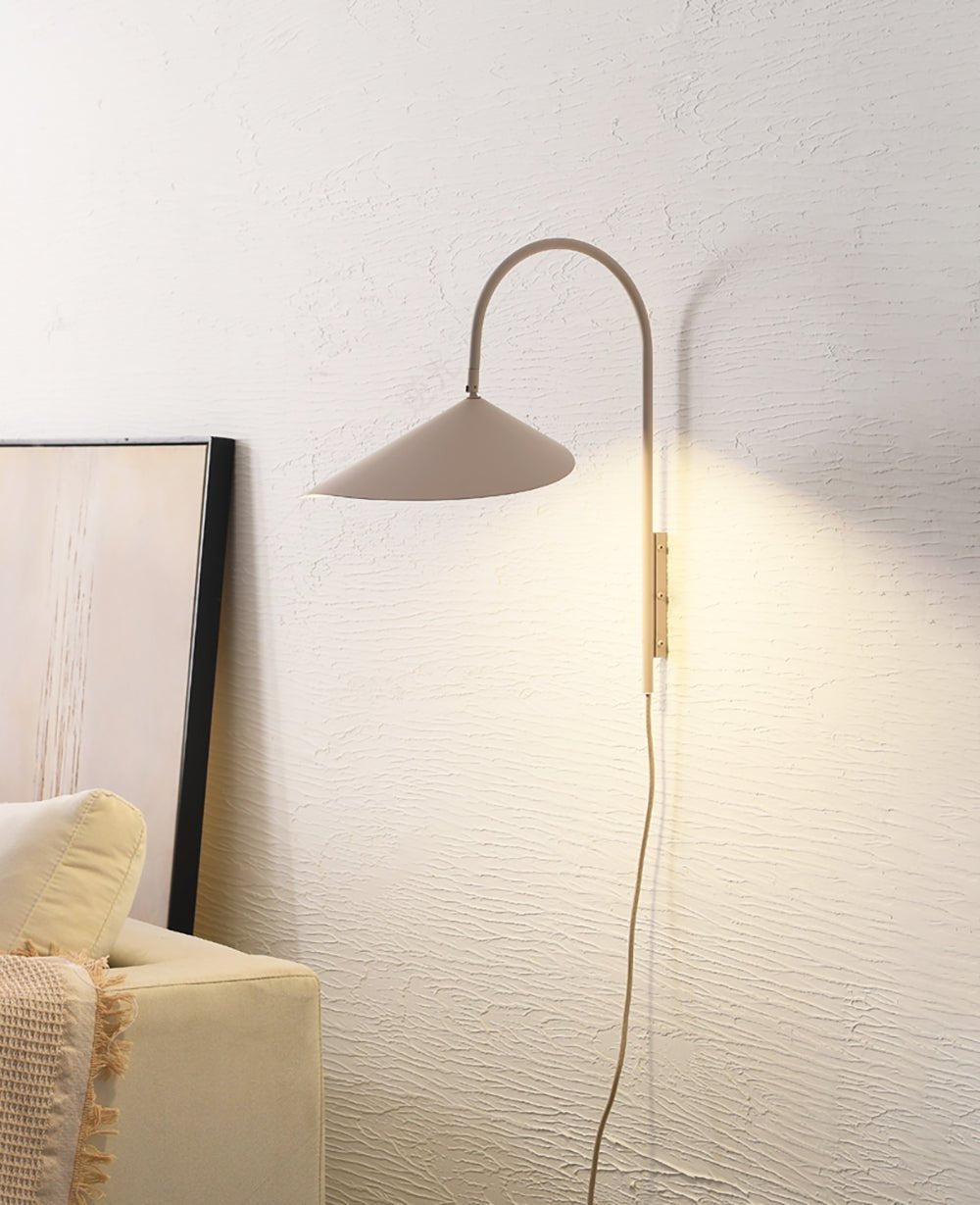 Alocasia Arc Plug-in Wall Lamp