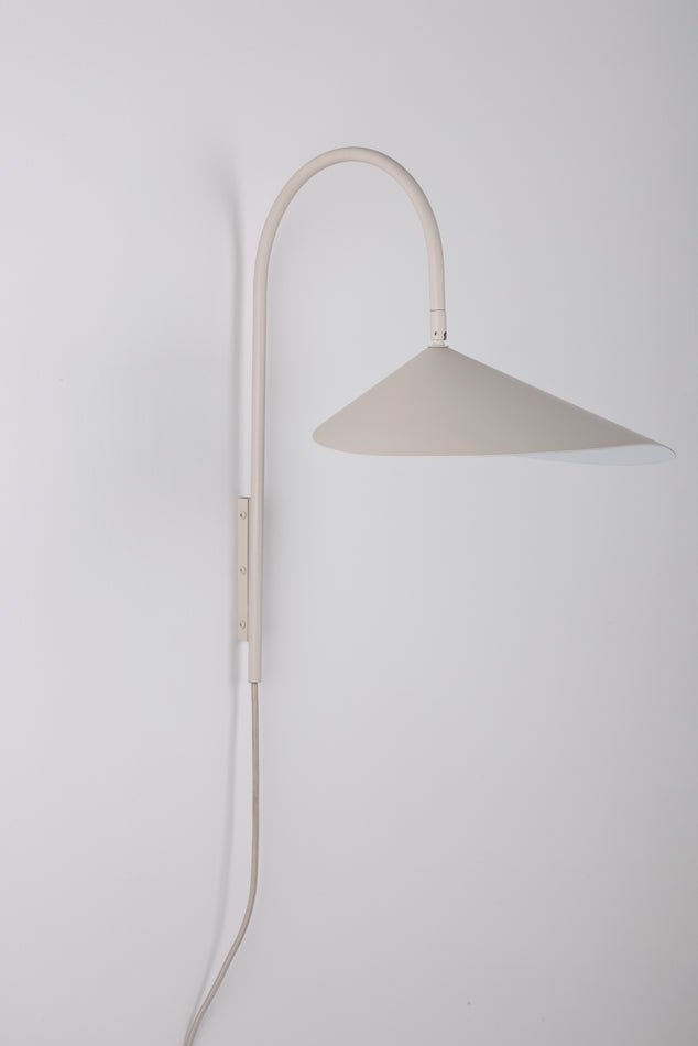 Alocasia Arc Plug-in Wall Lamp